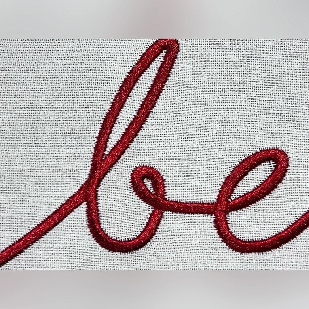 White and Red 'Believe' Christmas Wall Art